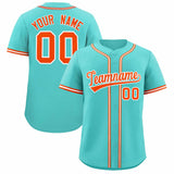 Custom Bright Green Classic Style Authentic Baseball Jersey