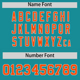 Custom Aqua Classic Style Authentic Baseball Jersey