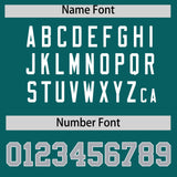 Custom Aqua Classic Style Authentic Baseball Jersey