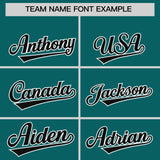 Custom Aqua Classic Style Authentic Baseball Jersey