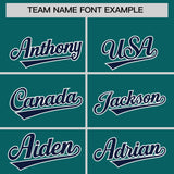 Custom Aqua Classic Style Authentic Baseball Jersey