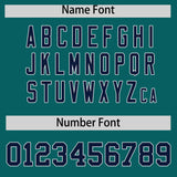 Custom Aqua Classic Style Authentic Baseball Jersey