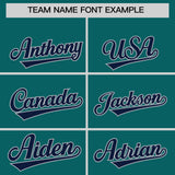 Custom Aqua Classic Style Authentic Baseball Jersey