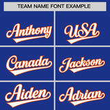 Custom Royal Classic Style Authentic Baseball Jersey