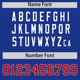 Custom Royal Classic Style Authentic Baseball Jersey