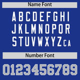 Custom Royal Classic Style Authentic Baseball Jersey