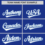 Custom Royal Classic Style Authentic Baseball Jersey