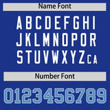 Custom Royal Classic Style Authentic Baseball Jersey