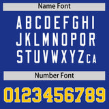 Custom Royal Classic Style Authentic Baseball Jersey