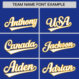 Custom Royal Classic Style Authentic Baseball Jersey