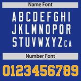 Custom Royal Classic Style Authentic Baseball Jersey