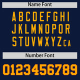 Custom Navy Classic Style Authentic Baseball Jersey