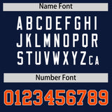 Custom Navy Classic Style Authentic Baseball Jersey