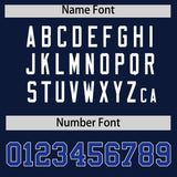 Custom Navy Classic Style Authentic Baseball Jersey