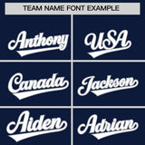 Custom Navy Classic Style Authentic Baseball Jersey