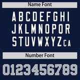 Custom Navy Classic Style Authentic Baseball Jersey