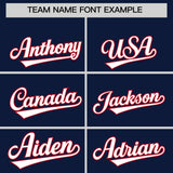 Custom Navy Classic Style Authentic Baseball Jersey