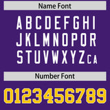 Custom Purple Classic Style Authentic Baseball Jersey