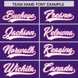 Custom Purple Classic Style Authentic Baseball Jersey