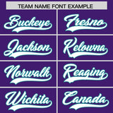 Custom Purple Classic Style Authentic Baseball Jersey