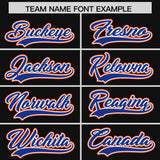 Custom Black Classic Style Authentic Baseball Jersey