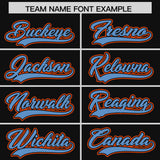 Custom Black Classic Style Authentic Baseball Jersey