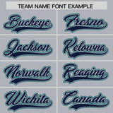 Custom Gray Classic Style Authentic Baseball Jersey