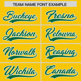 Custom Gold Classic Style Authentic Baseball Jersey