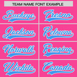 Custom Pink Classic Style Authentic Baseball Jersey