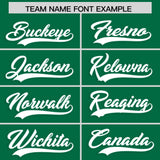 Custom Kelly Green Classic Style Authentic Baseball Jersey
