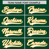Custom Green Classic Style Authentic Baseball Jersey