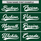 Custom Green Classic Style Authentic Baseball Jersey