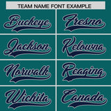 Custom Aqua Classic Style Authentic Baseball Jersey