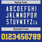 Custom Royal Classic Style Authentic Baseball Jersey