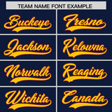Custom Navy Classic Style Authentic Baseball Jersey