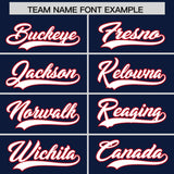 Custom Navy Classic Style Authentic Baseball Jersey