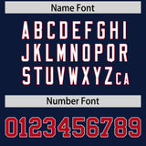 Custom Navy Classic Style Authentic Baseball Jersey
