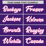 Custom Purple Classic Style Authentic Baseball Jersey