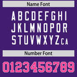 Custom Purple Classic Style Authentic Baseball Jersey