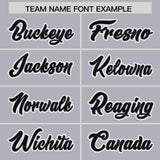 Custom Gray Classic Style Authentic Baseball Jersey