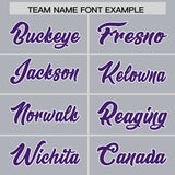 Custom Gray Classic Style Authentic Baseball Jersey