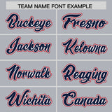 Custom Gray Classic Style Authentic Baseball Jersey
