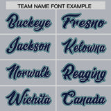 Custom Gray Classic Style Authentic Baseball Jersey