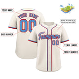 Custom Cream Classic Style Authentic Baseball Jersey