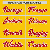 Custom Gold Classic Style Authentic Baseball Jersey