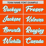 Custom Orange Classic Style Authentic Baseball Jersey