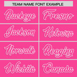 Custom Pink Classic Style Authentic Baseball Jersey