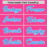 Custom Pink Classic Style Authentic Baseball Jersey