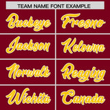 Custom Crimson Classic Style Authentic Baseball Jersey