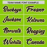 Custom Neon Green Classic Style Authentic Baseball Jersey